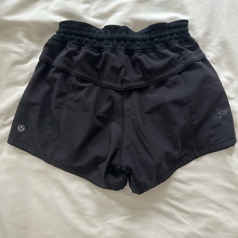 Lululemon Womens Black Activewear Shorts